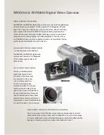 Preview for 2 page of Canon MV MVX250i Brochure & Specs