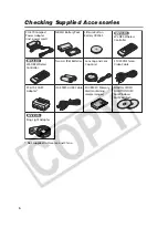 Предварительный просмотр 6 страницы Canon MV MVX30i Instruction Manual