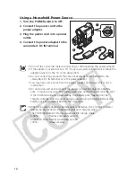 Предварительный просмотр 12 страницы Canon MV MVX30i Instruction Manual