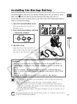 Предварительный просмотр 15 страницы Canon MV MVX30i Instruction Manual