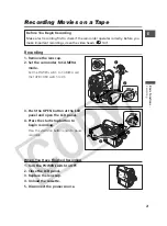 Предварительный просмотр 21 страницы Canon MV MVX30i Instruction Manual