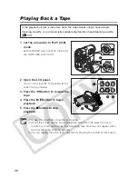 Предварительный просмотр 28 страницы Canon MV MVX30i Instruction Manual