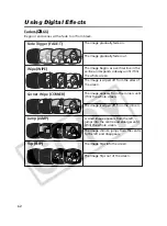 Предварительный просмотр 62 страницы Canon MV MVX30i Instruction Manual