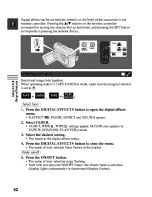 Preview for 62 page of Canon MV450 Instruction Manual