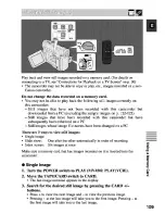 Предварительный просмотр 109 страницы Canon MV450 Instruction Manual