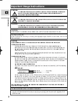 Preview for 2 page of Canon MV500 Instruction Manual