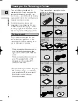 Preview for 6 page of Canon MV530 Instruction Manual