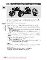 Предварительный просмотр 74 страницы Canon MV550i Instruction Manual