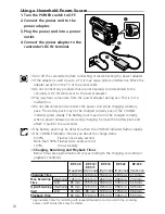 Предварительный просмотр 12 страницы Canon MV690 Instruction Manual