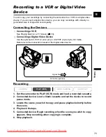 Preview for 75 page of Canon mv880xi Instruction Manual