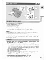 Preview for 15 page of Canon MVX 1 Instruction Manual