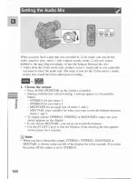 Preview for 98 page of Canon MVX 1 Instruction Manual