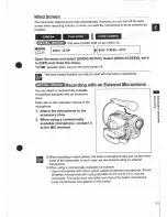 Preview for 61 page of Canon MVX 330 i Instruction Manual