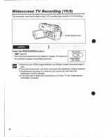 Предварительный просмотр 68 страницы Canon MVX 350 i Instruction Manual