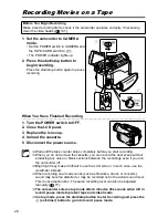 Preview for 28 page of Canon MVX-45i Instruction Manual