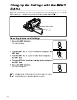 Предварительный просмотр 70 страницы Canon MVX-45i Instruction Manual