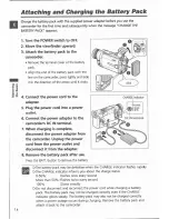 Предварительный просмотр 12 страницы Canon MVX100i Instruction Manual