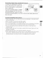 Предварительный просмотр 19 страницы Canon MVX100i Instruction Manual