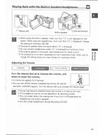 Предварительный просмотр 35 страницы Canon MVX100i Instruction Manual