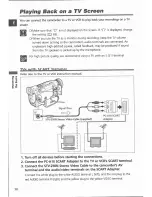 Предварительный просмотр 36 страницы Canon MVX100i Instruction Manual