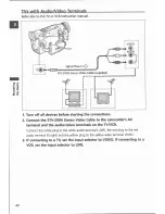 Предварительный просмотр 38 страницы Canon MVX100i Instruction Manual