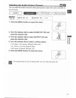 Предварительный просмотр 39 страницы Canon MVX100i Instruction Manual