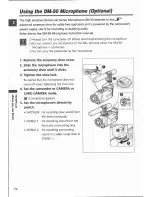 Предварительный просмотр 72 страницы Canon MVX100i Instruction Manual