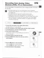 Предварительный просмотр 87 страницы Canon MVX100i Instruction Manual