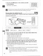 Предварительный просмотр 96 страницы Canon MVX100i Instruction Manual