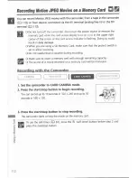 Предварительный просмотр 110 страницы Canon MVX100i Instruction Manual