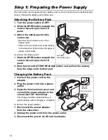 Предварительный просмотр 14 страницы Canon MVX1S Instruction Manual