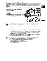 Предварительный просмотр 15 страницы Canon MVX1S Instruction Manual