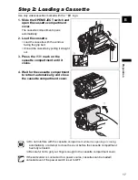 Предварительный просмотр 17 страницы Canon MVX1S Instruction Manual