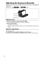 Предварительный просмотр 46 страницы Canon MVX1S Instruction Manual