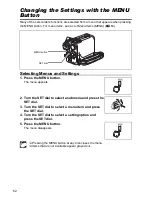 Предварительный просмотр 62 страницы Canon MVX1S Instruction Manual