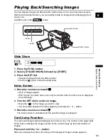 Предварительный просмотр 89 страницы Canon MVX1S Instruction Manual