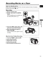 Предварительный просмотр 23 страницы Canon MVX300 Instruction Manual