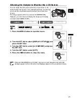 Предварительный просмотр 25 страницы Canon MVX300 Instruction Manual