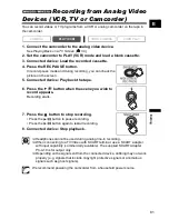 Предварительный просмотр 81 страницы Canon MVX300 Instruction Manual