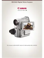 Canon MVX35i Brochure & Specs preview