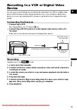 Preview for 85 page of Canon MVX430 Instruction Manual