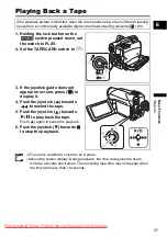 Preview for 37 page of Canon MVX460 Instruction Manual