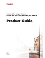 Canon N670U - CanoScan Flatbed Scanner Product Manual preview