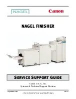 Canon Nagel Service Support Manual preview