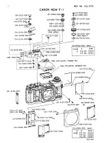 Предварительный просмотр 91 страницы Canon NEW F-1 Service Manual