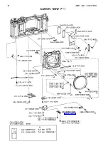 Предварительный просмотр 101 страницы Canon NEW F-1 Service Manual