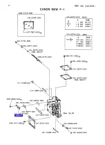 Предварительный просмотр 103 страницы Canon NEW F-1 Service Manual