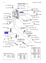 Предварительный просмотр 107 страницы Canon NEW F-1 Service Manual