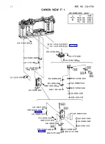 Предварительный просмотр 111 страницы Canon NEW F-1 Service Manual