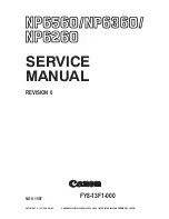 Canon NP6260 Service Manual предпросмотр